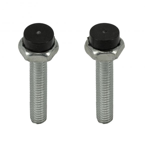 Adjustable Hood Front Bumpers, OE Type (pair), 66-77 Ford Bronco