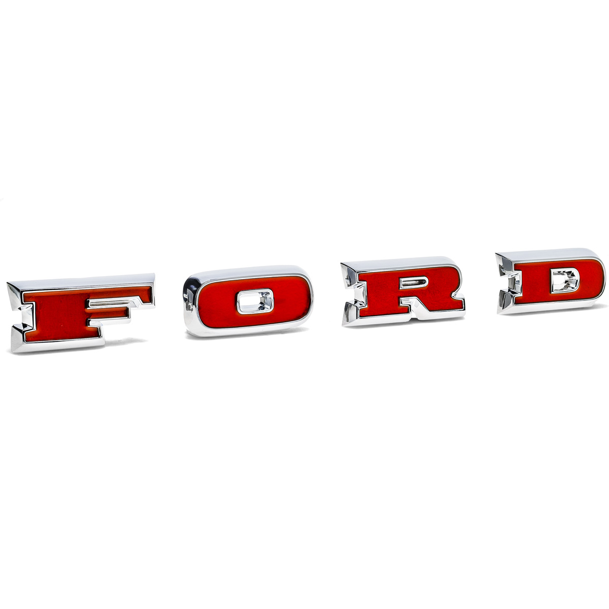 OEM Ford Grill Letters For 1965-66 F-Series Trucks – Chrome Emblem Set