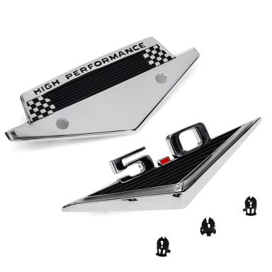 5.0 Emblem & High Performance Badge