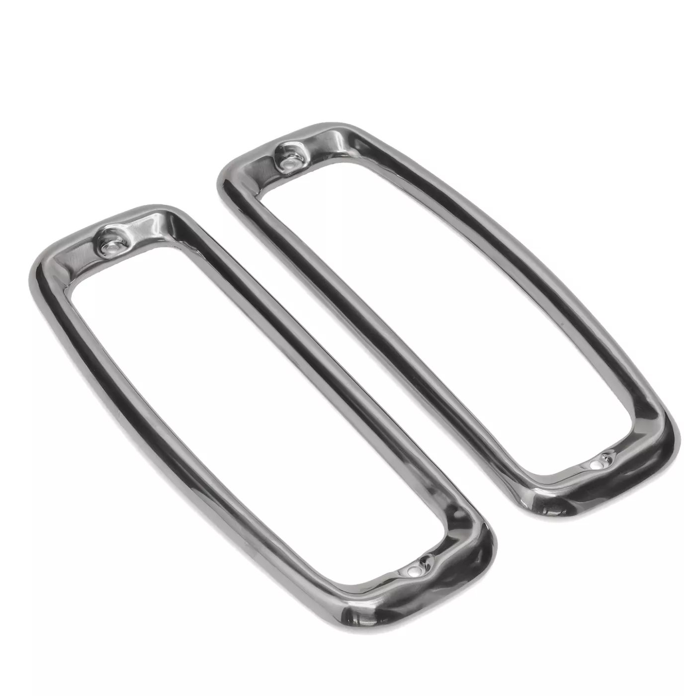 Feu Arrière JOS Pour Moto Des Années 50-60 - Modèle Argenté Avec Supports