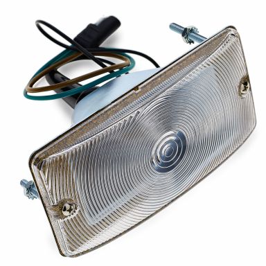 Front Turn Signal Assembly w/Clear Lens | 69-77 Ford Bronco