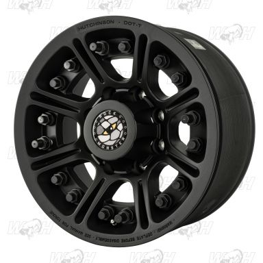 Hutchinson Rock Monster Beadlock Wheel - 17x8.5, Black, 8 x 6.5 Bolt Pattern