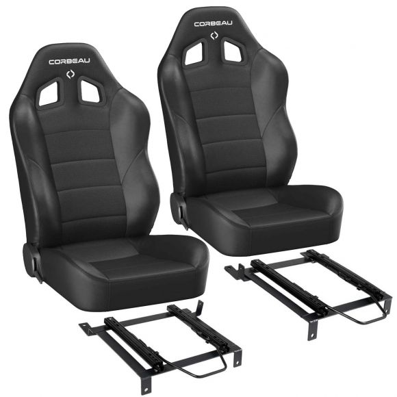 Corbeau Baja XRS Suspension Seats & Brackets | 1966-96 Ford Bronco