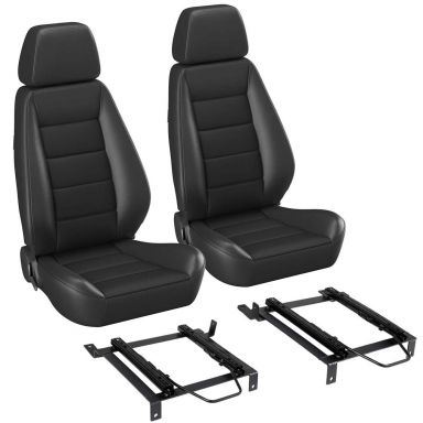 Corbeau Sport Reclining Front Bucket Seats, 1966-96 Bronco