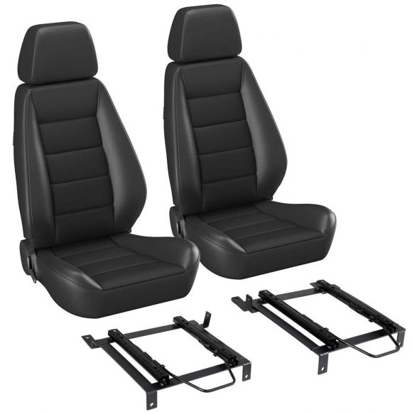 Corbeau Sport Reclining Front Bucket Seats, 1966-96 Bronco
