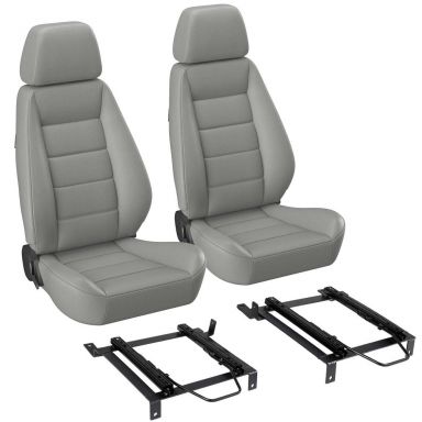 Corbeau Sport Reclining Front Bucket Seats, 1966-96 Bronco