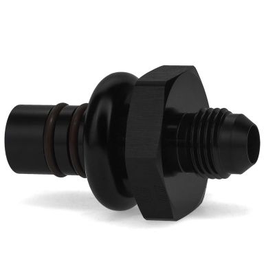 6an To 1/2-20 Inverted Flare. Transmission And Radiator Fitting Black. Set Of 2 - Foto 8