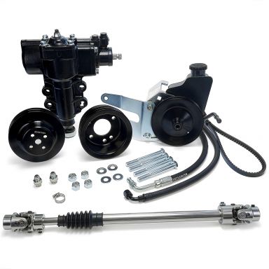 Master Power Steering Conversion Kit with Pulleys | 66-77 Ford Bronco