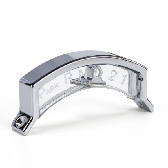 IDIDIT Tilt Column Gear Indicator + Pointer | Chrome | C4/C6 Automatic