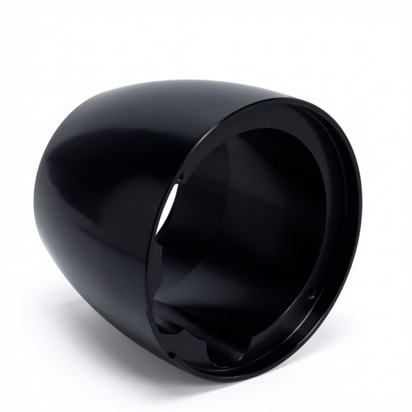 Black Billet Smooth Steering Column Shift Collar | 66-77 Bronco, 61-77 Ford Truck