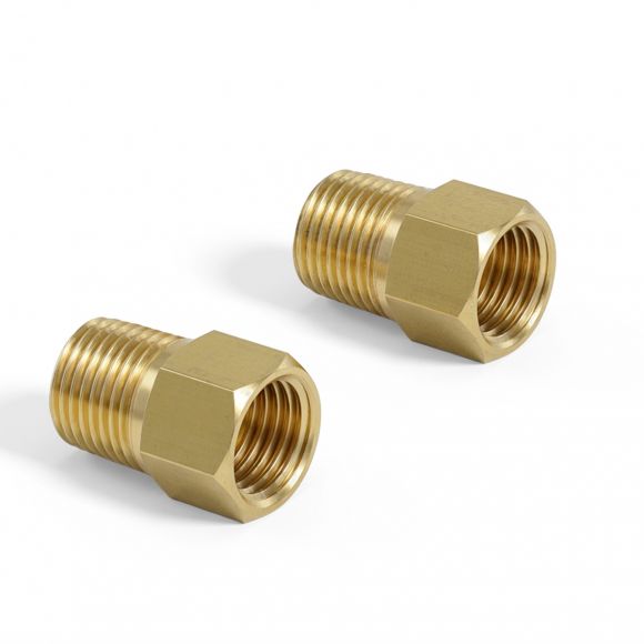 Brake Caliper Line Fittings for Wilwood Rear Disc Kit | 66-77 Ford Bronco