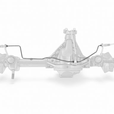 Stainless Brake Hard Lines | Dana 30 & 44 Front Differential | 66-77 Ford Bronco