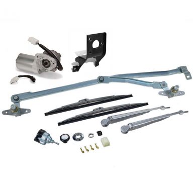 Windshield Wiper Motor + Linkage & Motor Bracket | 69-77 Ford Bronco