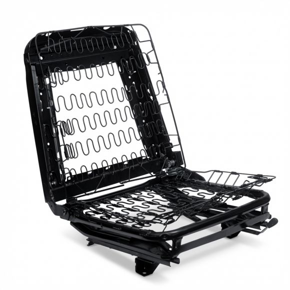 Factory Front Bucket Seat Frame |  LH Driver | 66-77 Ford Bronco