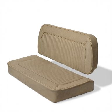 Rear Bench Seat Upholstery Cover | Parchment Smooth | 68-77 Ford Bronco