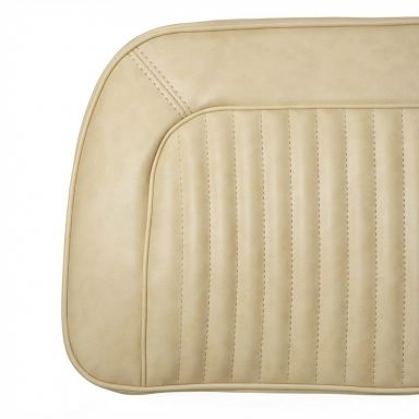 Rear Bench Seat Upholstery Cover | Parchment Smooth | 68-77 Ford Bronco