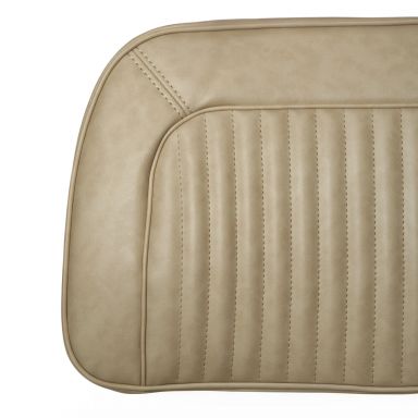 Rear Bench Seat Upholstery Cover | Parchment Smooth | 68-77 Ford Bronco