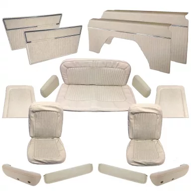 Parchment Vinyl Interior Trim Upholstery Kit | 68-76 Ford Bronco