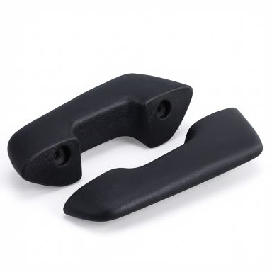 Black Arm Rests | PAIR | 66-67 Bronco, 57-66 Ford Truck