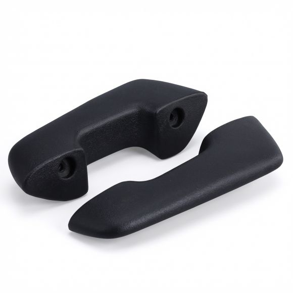 Black Arm Rests | PAIR | 66-67 Bronco, 57-66 Ford Truck