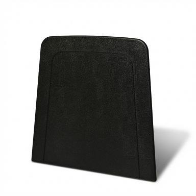 Front Bucket Seat Back Trim Panel | OE Type Black Plastic | 68-77 Ford Bronco