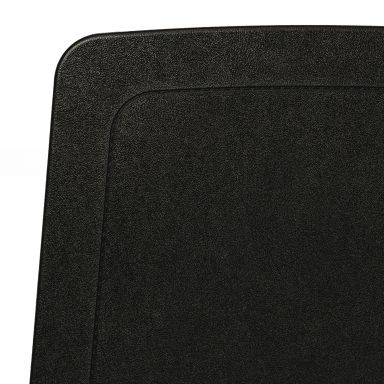 Front Bucket Seat Back Trim Panel | OE Type Black Plastic | 68-77 Ford Bronco