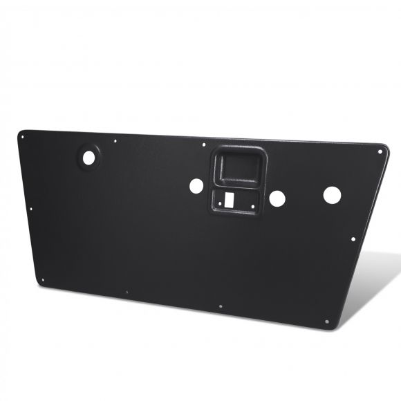 Black Plastic Flat Door Panels | Pair | 68-77 Ford Bronco