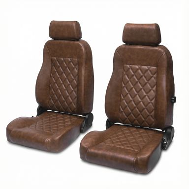 Caballo Front Bucket Seats | Whiskey Diamond | 66-77 Ford Bronco