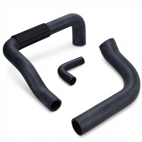 Rubber Radiator Hose Set | Mustang or Explorer 5.0 Swap | 66-77 Ford Bronco