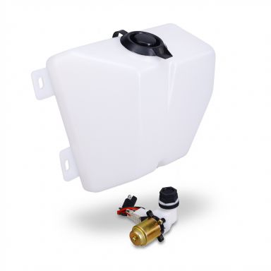 Windshield Washer Solvent Reservoir + Pump Kit | 68-70 Ford Bronco & Truck