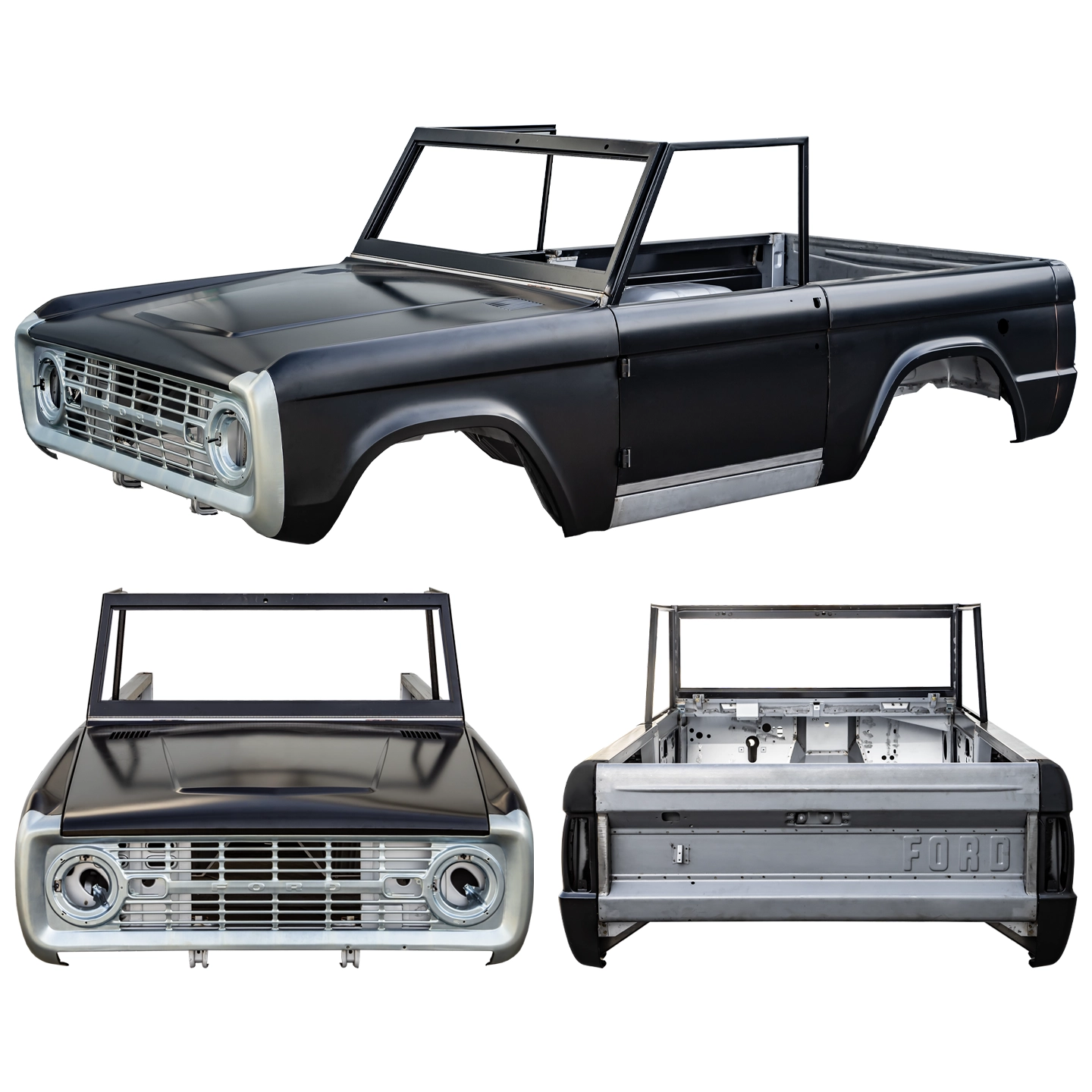 Complete Early Bronco Steel Body Tub Kits