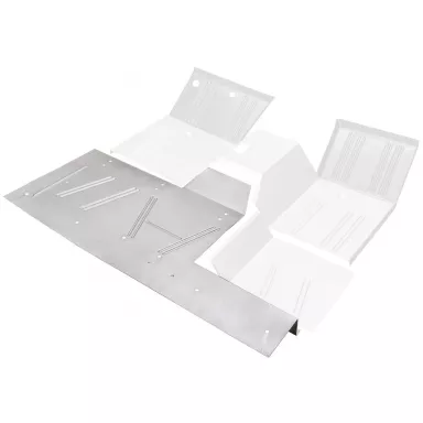 Seat Area Platform Floor Pan | OE Type, Driver + Passenger | 66-77 Ford Bronco