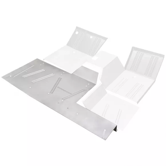Seat Area Platform Floor Pan | OE Type, Driver + Passenger | 1966-77 Ford Bronco