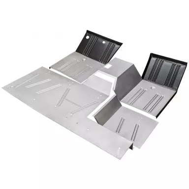 Front Floor Pans Kit | 5 piece | 66-77 Ford Bronco