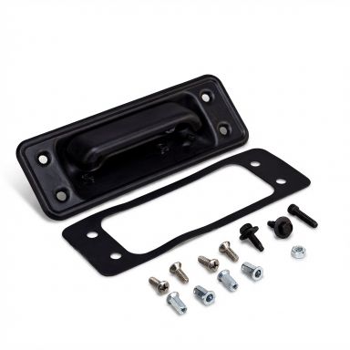 Tailgate Handle Kit + Hardware | Black Satin | 66-77 Bronco, 64-72 Ford Truck