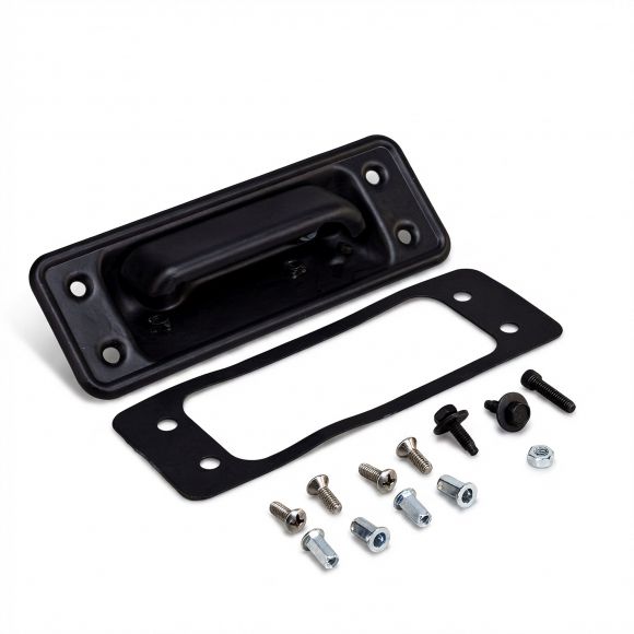 Tailgate Handle Kit + Hardware | Black Satin | 66-77 Bronco, 64-72 Ford Truck