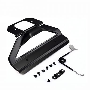 Rear License Plate Bracket Kit | Black | 66-77 Ford Bronco