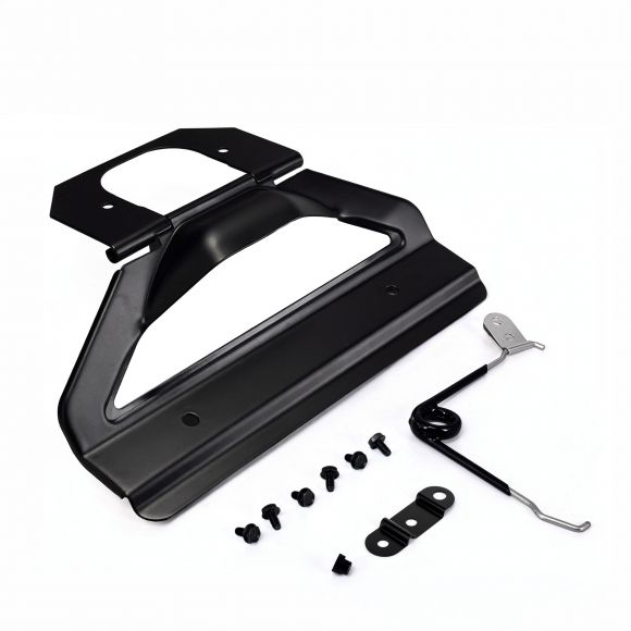 Rear License Plate Bracket Kit | Black | 66-77 Ford Bronco