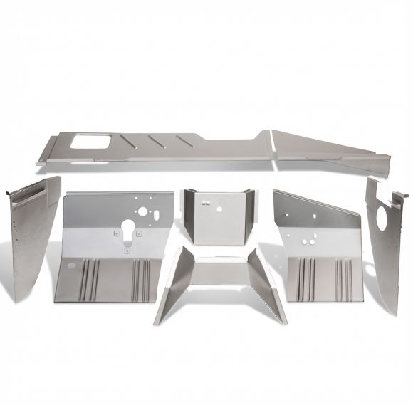 Firewall & Cowl Sheet Metal Kit | 8-piece + small parts | 68-77 Ford Bronco