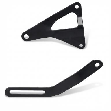 Black Alternator Brackets | SBF 289 302 351W V8 | 66-77 Ford Bronco