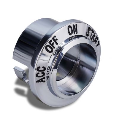 Ignition Switch Chrome Bezel | 66-77 Bronco, 61-66 Ford Truck