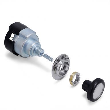 Wiper Switch Kit | Switch, Bezel, Nut & Knob | 69-77 Ford Bronco