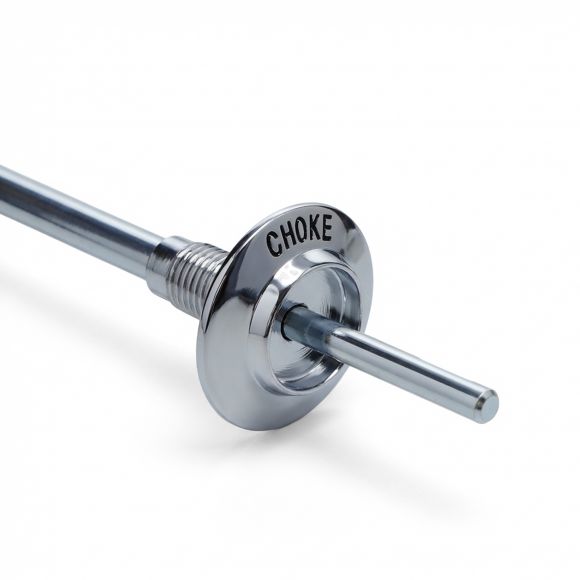 Choke Cable Assembly w/Bezel | 66-77 Bronco, 61-69 Ford Truck