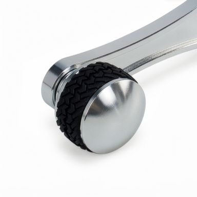 Billet Tire Tread Window Crank Handles | PAIR | 68-79 Ford Bronco & Truck