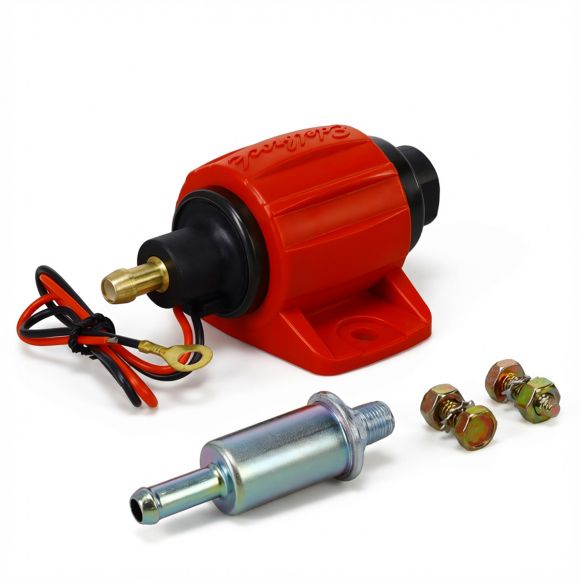 Edelbrock Micro Electric Fuel Pump | 38 GPH @ 4-7 PSI | Fuel Type Gas/E85