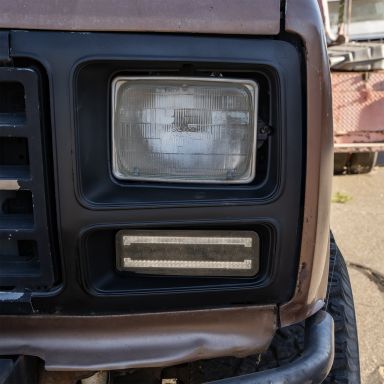 LED Front Turn Signal & Running Light w/Smoke Lens | 80-86 Ford Bronco & Truck