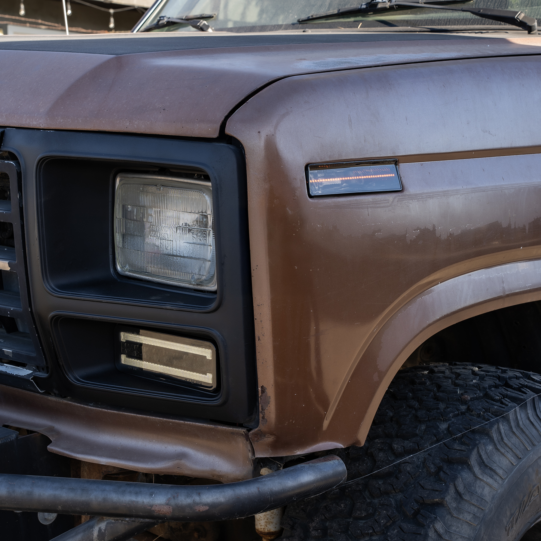 LED Amber Front Side Markers