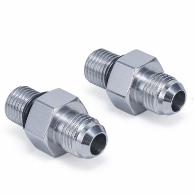 700R4 Automatic Transmission Fittings | PAIR | 1/4NPS Male to 6AN