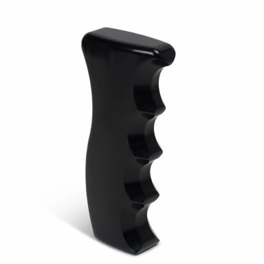 WH Billet Pistol Grip Shifter Handle Knob | 1/2 NC Thread, Black Anodized