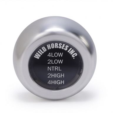 WILD HORSES Billet T-Style Transfer Case Shifter Knob | 66-72 Bronco, 78-79 Bronco, 59-79 Ford Truck